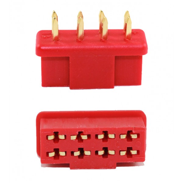 8-pin Multiplex Style Female (2) 